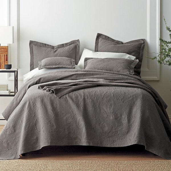 king gray bedspreads