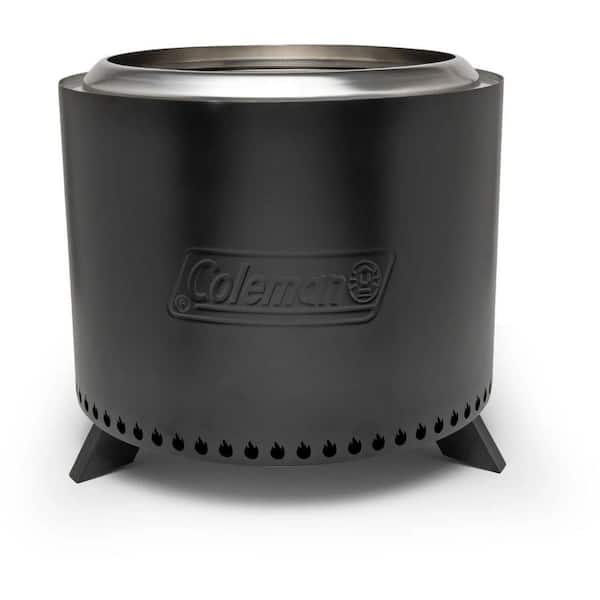 Cityscapes 25 in. Stainless Steel Outdoor Wood Burning Smokeless Fire Pit