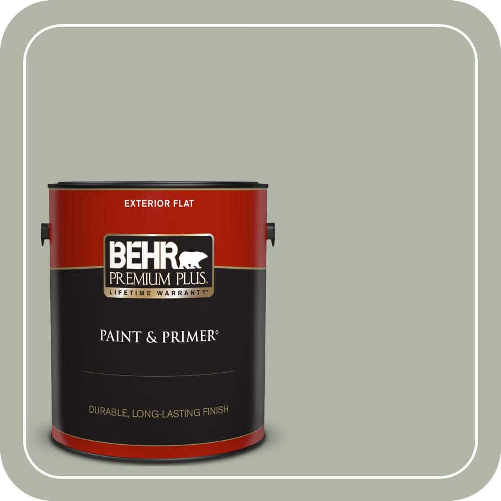 1 gal. #ICC-56 Green Tea Flat Exterior Paint & Primer price history on PriceWatchPro
