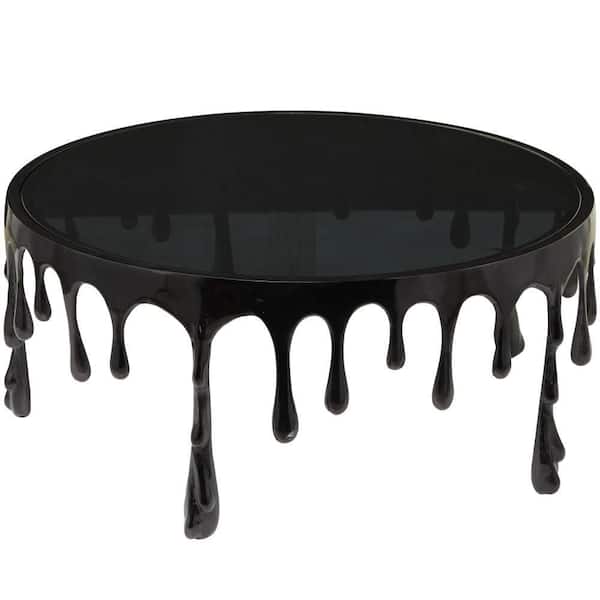 Black Acrylic Coffee Stand in Matte Finish – Amenity Services