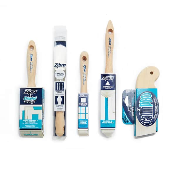 Zibra Paint Brushes in the UK - Home Revival Interiors