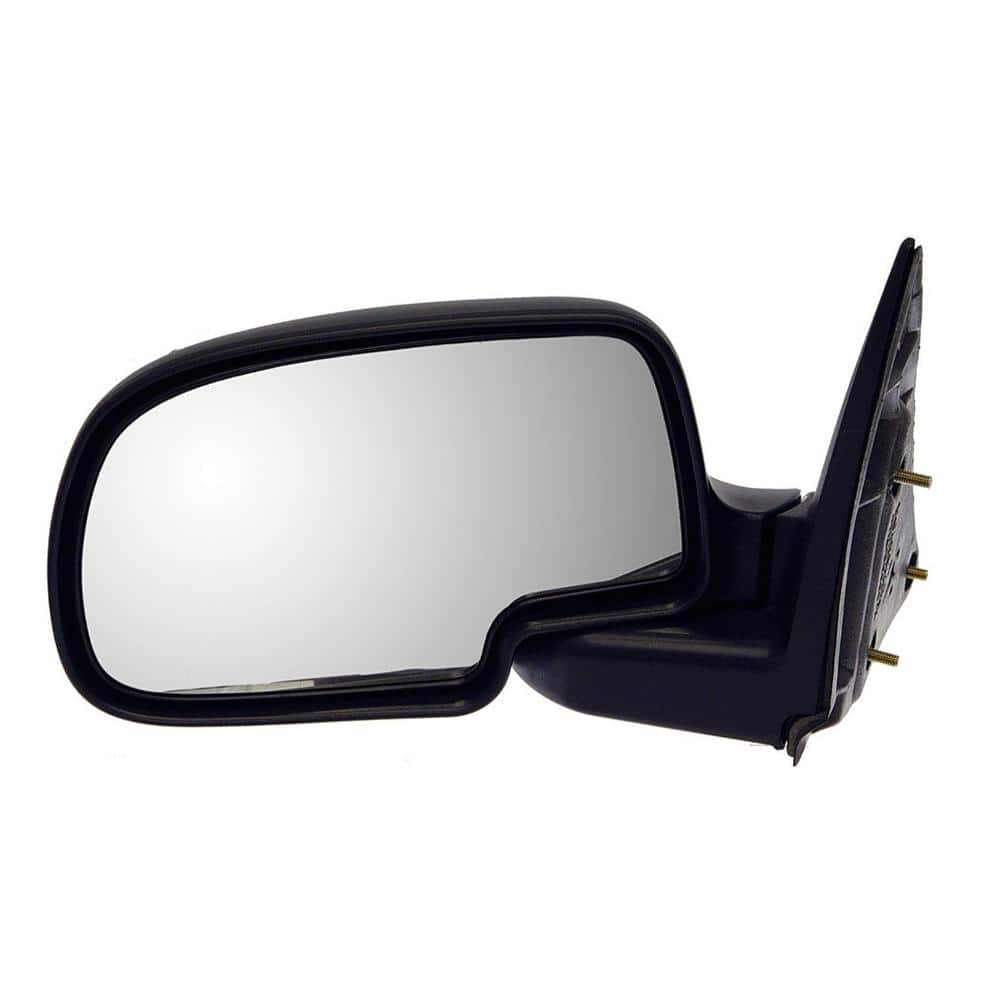 Side View Mirror - Left, Manual Black