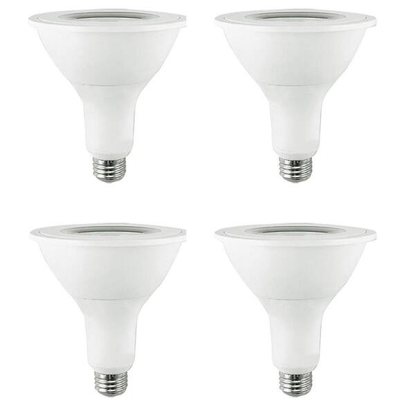 EcoSmart 75-Watt Equivalent PAR30 LED Flood Light Bulb, Bright White (4-Pack)