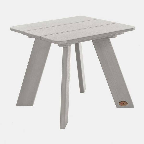 Highwood Italica Oval Plastic Modern Side Table