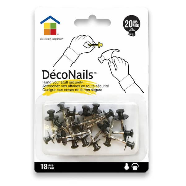 Under The Roof Decorating 18-Piece Small Head Deco Nails Project Pack