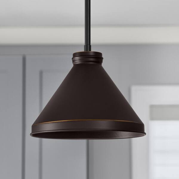 bronze metal pendant light