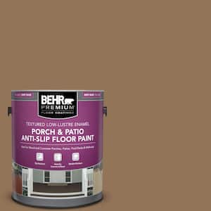 1 gal. #290F-6 Warm Earth Textured Low-Lustre Enamel Interior/Exterior Porch and Patio Anti-Slip Floor Paint