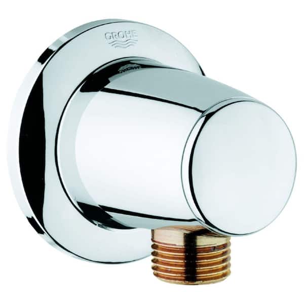 GROHE Movario Union in Starlight Chrome for Shower Hoses