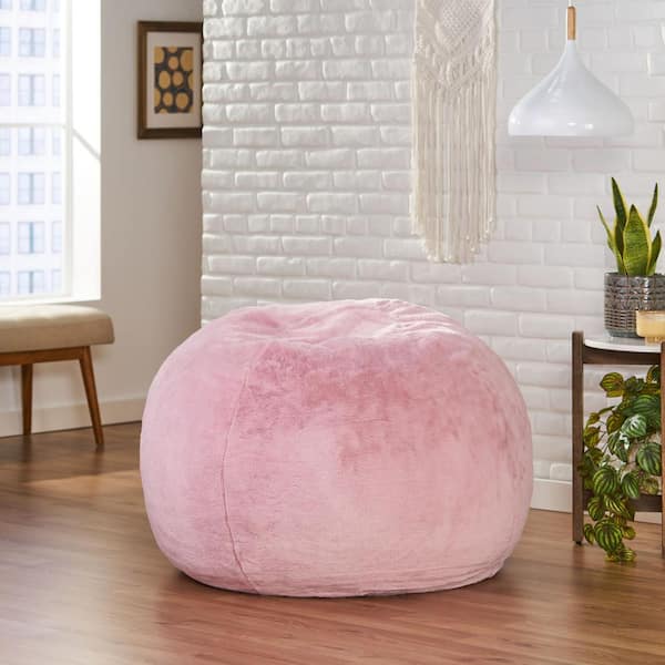 Bean Bag Chair Cover, Large Circular Soft Fluffy Pv Velvet Sofa Bed Cover,  For Living Room Bedroom Office Home Decor（only Cover, No Filler） - Temu