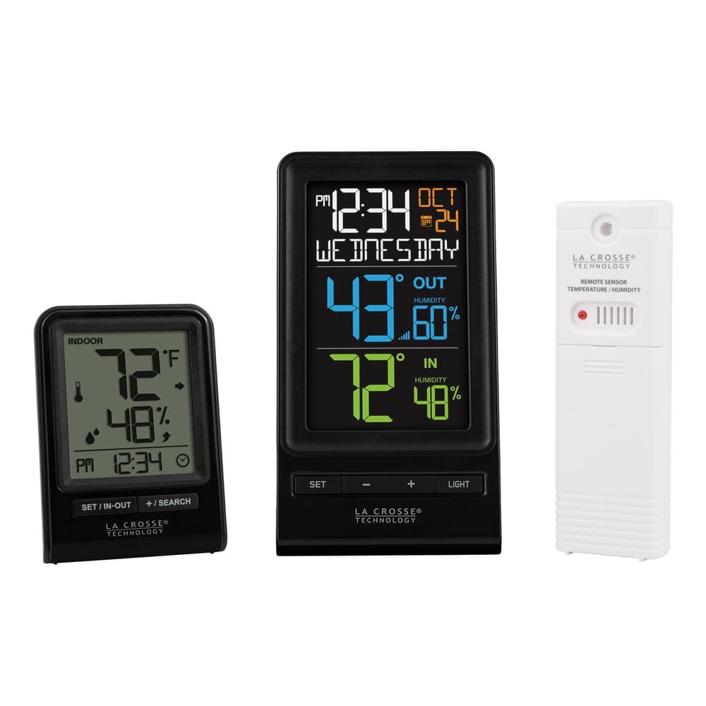 La Crosse® Indoor Temperature and Humidity Gauge at Menards®