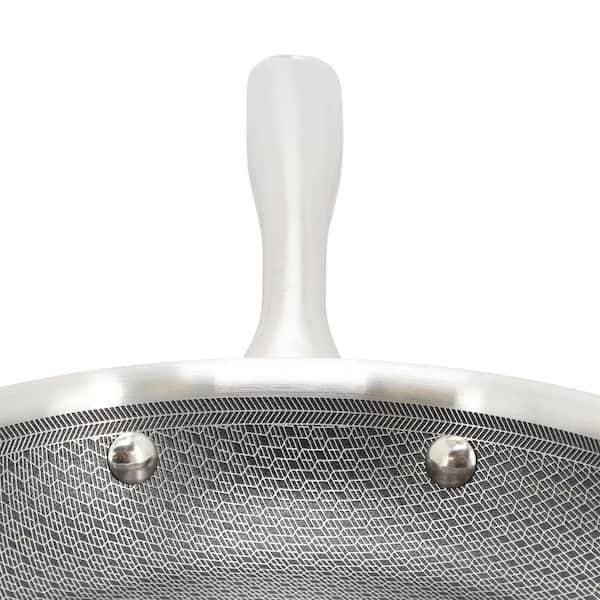 Oster Modessa 9.5 Inch Diameter Nonstick Tri-ply Stainless Steel