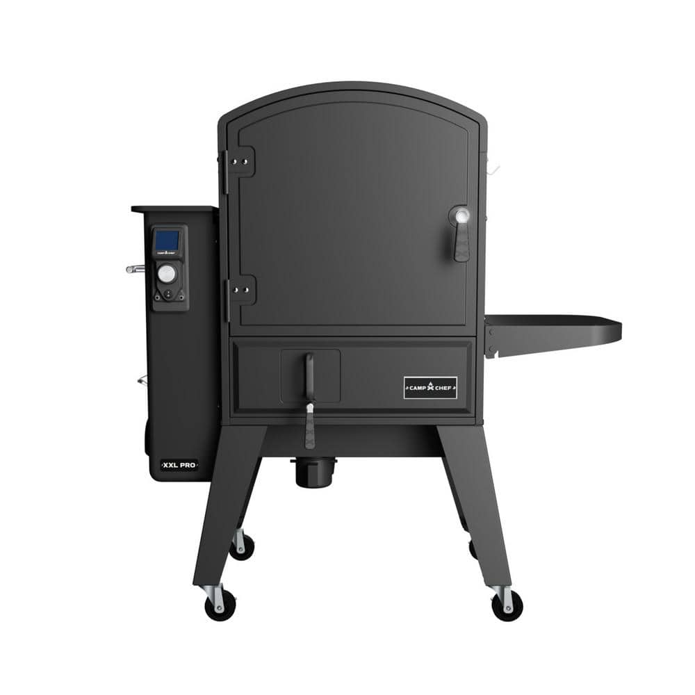 MB-XXL Pro Charcoal Wifi Vertical Pellet Grill Smoker with Smoke Box Black