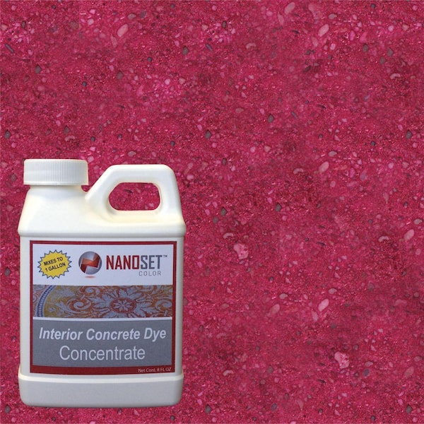 NanoSet Color 32-oz. Ruby Interior Concrete Dye Stain Concentrate