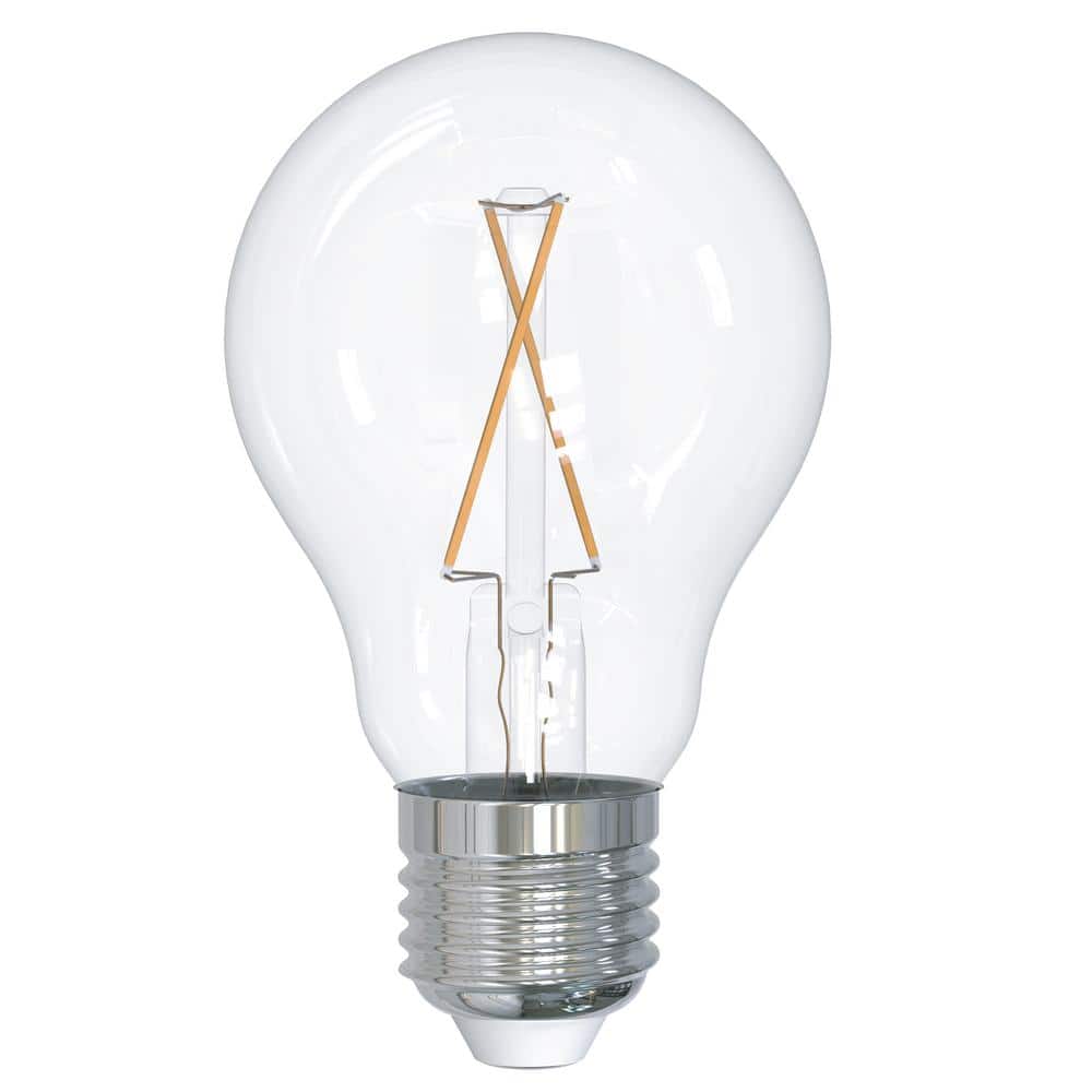 25-Watt Equivalent Warm White Light A19 (E26) Medium Screw Base Dimmable Cl