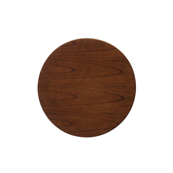 Small Round Walnut End Table, Small Round End Table, Chair Table, Smal – MC  and C Designs