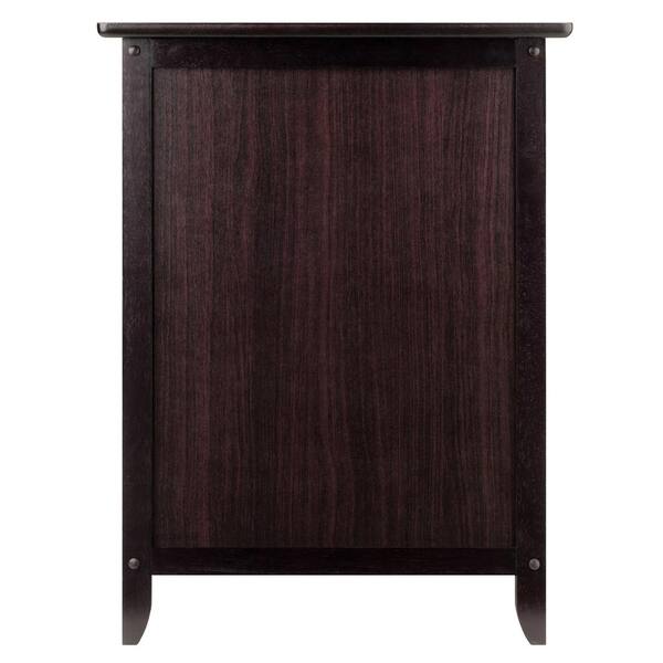 Winsome Eugene Accent Table Espresso 92815 - The Home Depot