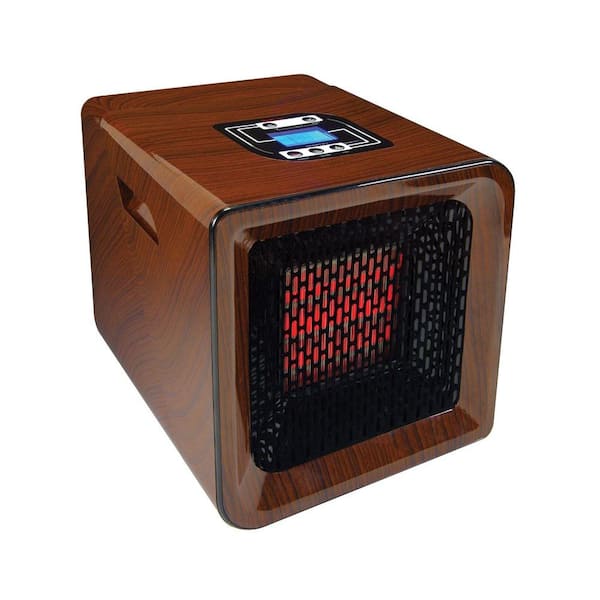 RedCore 1500-Watt R1 Infrared Portable Heater - Wood