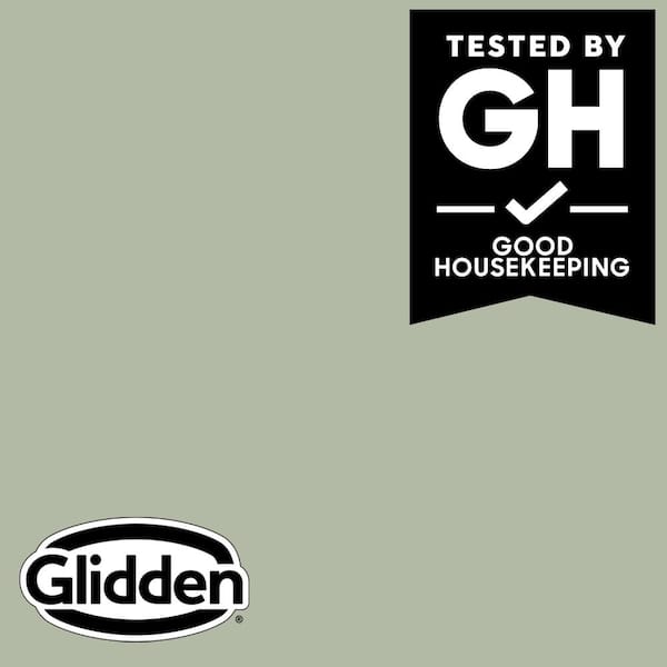 Glidden Premium 1 qt. PPG1124-4 Light Sage Eggshell Interior Latex Paint