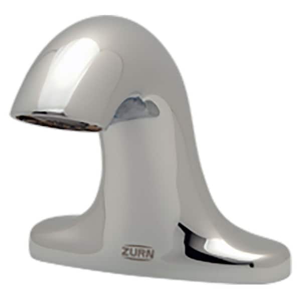 Aqua-Fit Serio Battery Powered Touchless Single Hole Bathroom Faucet with 0.35 GPM in Chrome