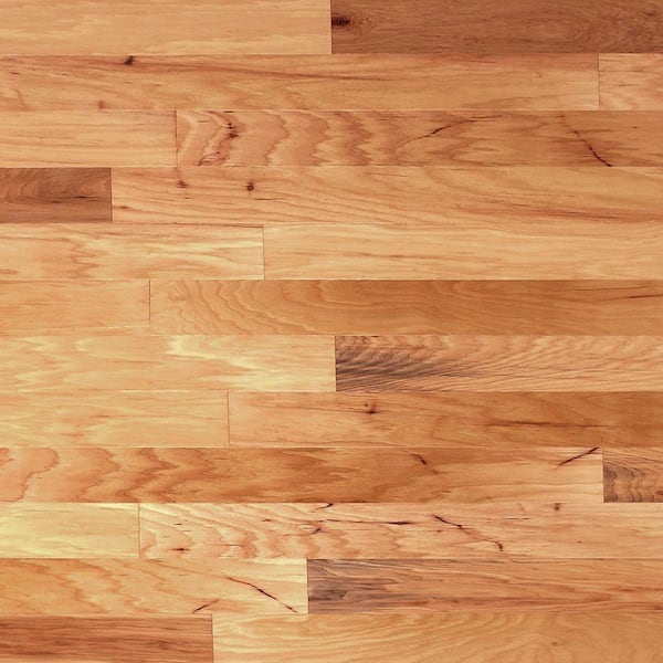 Heritage Mill Scraped Vintage Hickory Natural 3/8 in.Tx 4-3/4 in.W x Random Length Engineered Click Hardwood Flooring (33 sq.ft./case)