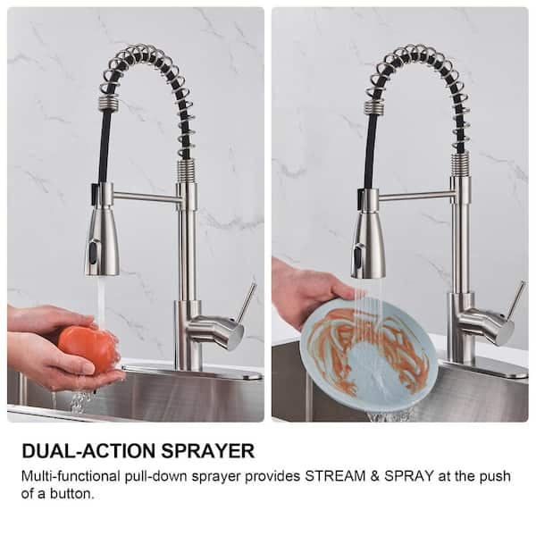 Updated] Gpmsign Universal Pressure Tap Nozzle Pull Down Kitchen Faucet  Sprayer