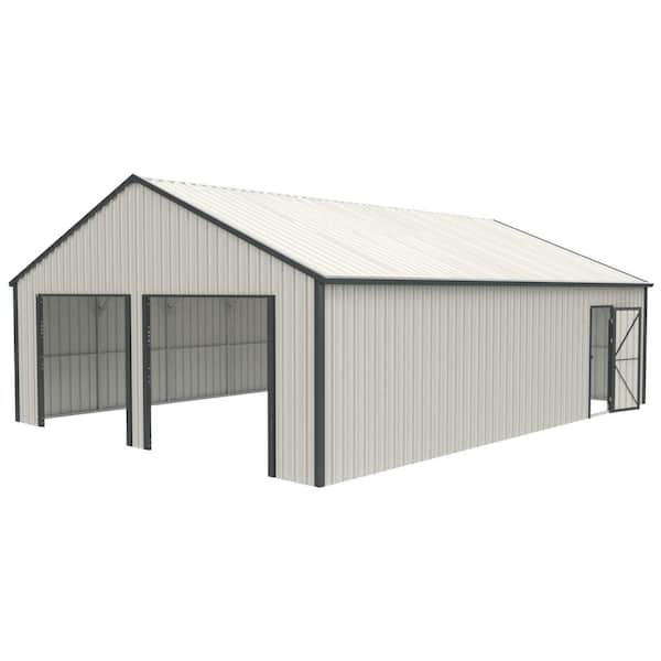 ✳︎ BOOWY Sizzim 10 ft. W x 8 ft. D Metal Storage Shed with Lockable
