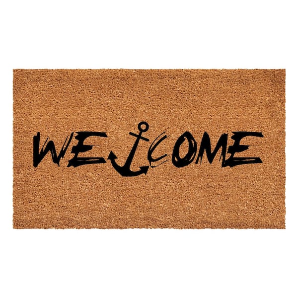 Classic Welcome Doormat Embossed