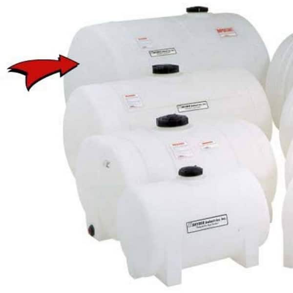 Snyder Industries 525 Gallon Heavy Duty Plastic Horizontal Leg Tank - White