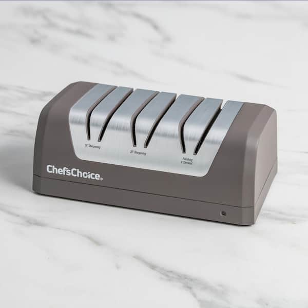 Chef's Choice 3- Stage Rechargeable Angle Select Electric Knife Sharpener  with DC Motor