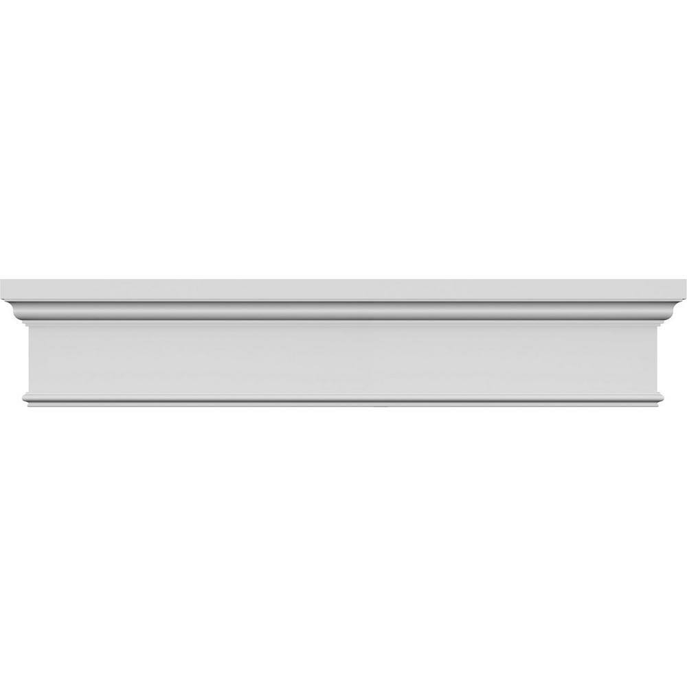 7/8 in. x 76 in. x 13-3/4 in. Polyurethane Standard Crosshead Moulding price history on PriceWatchPro