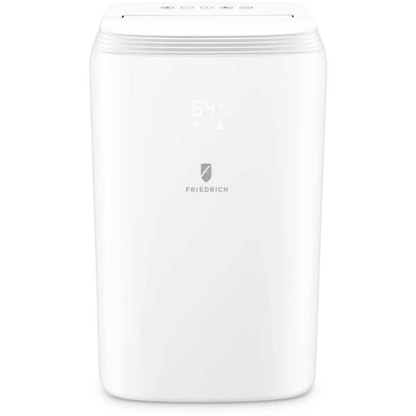 FRIEDRICH 8,000 BTU Portable Air Conditioner Cools 500 Sq. Ft. with Dehuidifier in White