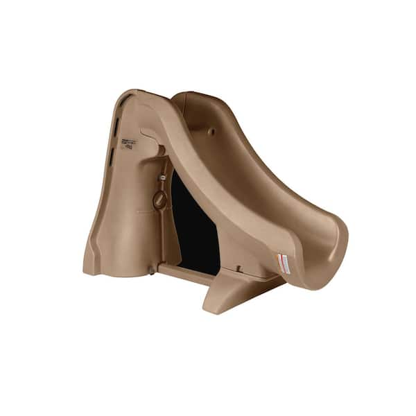 SlideAway Removable Pool Slide, Taupe