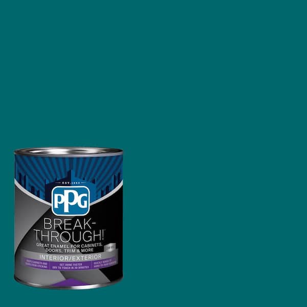 1 qt. PPG1147-7 Tahitian Treat Satin Door, Trim & Cabinet Paint