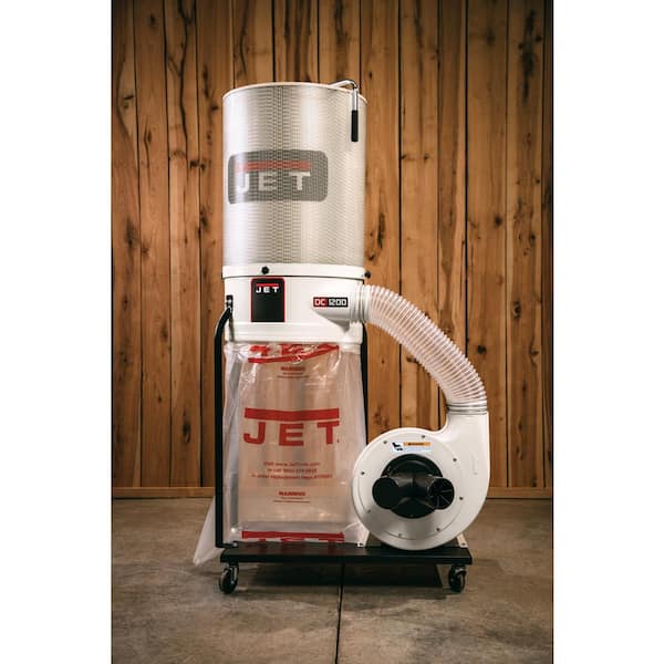 Jet 2 HP 1200 CFM 4 or 6 in. Dust Collector with Vortex Cone and 2