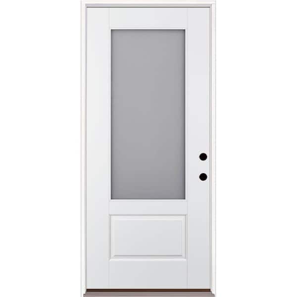 Feather River Doors Smart Glass 36 in. x 80 in. Left Hand Inswing 3/4 ...