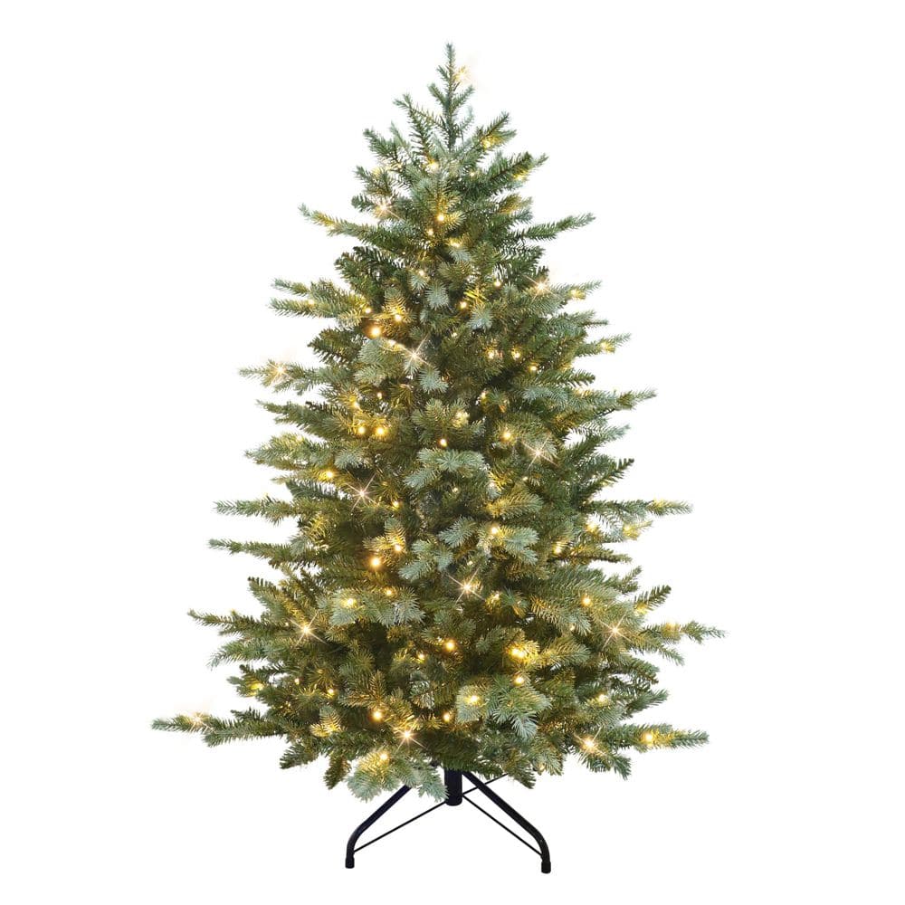 4.5 ft. Pre-Lit Linden Fir Artificial Christmas Tree with 200 Dual-Color LED Lights price history on PriceWatchPro
