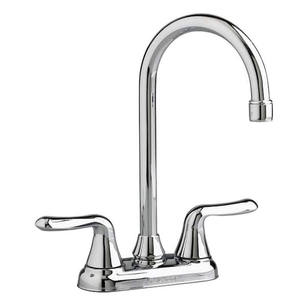 American Standard Colony Soft 2-Handle Bar Faucet with 2.2 GPM in Polished Chrome