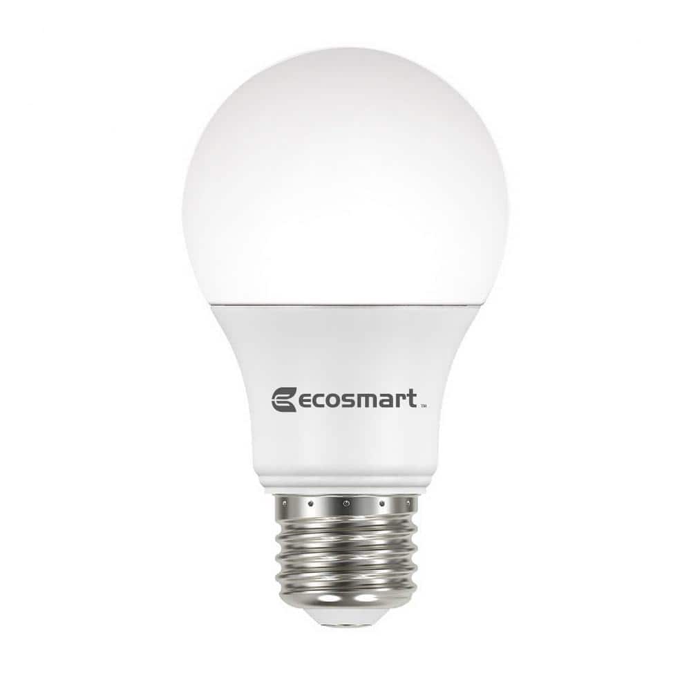 40-Watt Equivalent A19 Non-Dimmable LED Light Bulb Daylight (8-Pack)