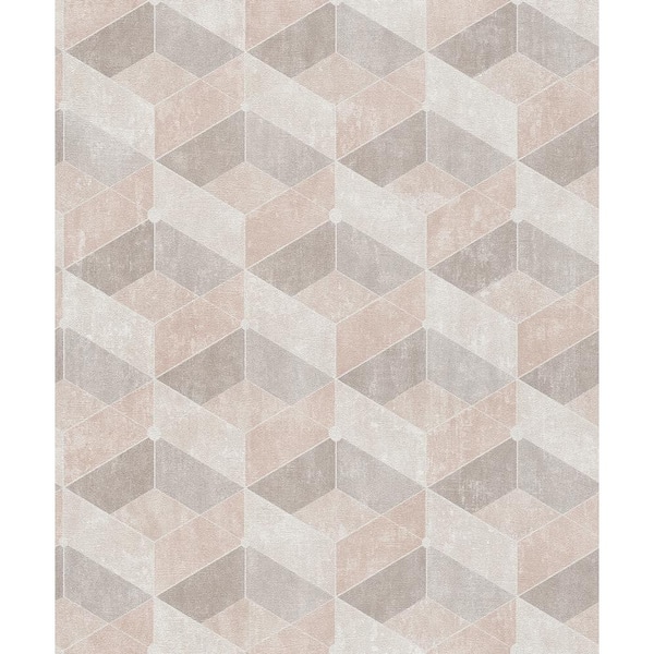 Advantage Multi-Colored Muir Pastel Geo Wallpaper