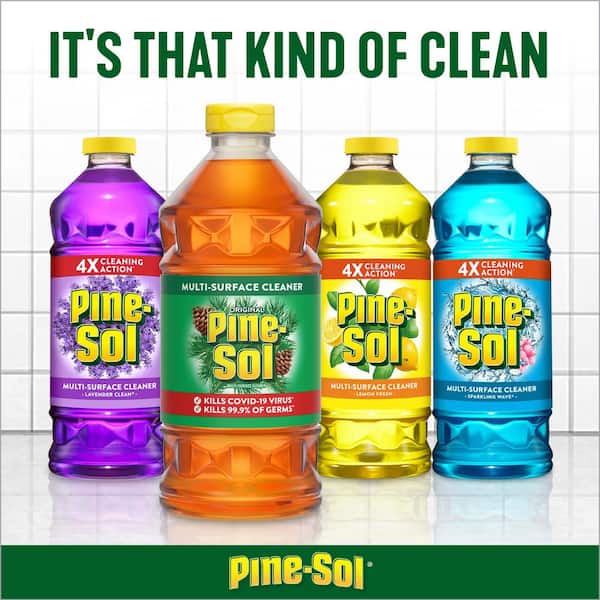 Pine Sol 144 Oz Original All, Can You Use Pine Sol On Real Hardwood Floors