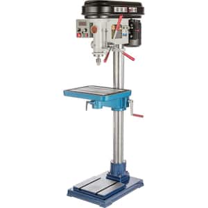 19-1/2 in. Variable-Speed Floor Drill Press with 5/8 in. Chuck Capacity