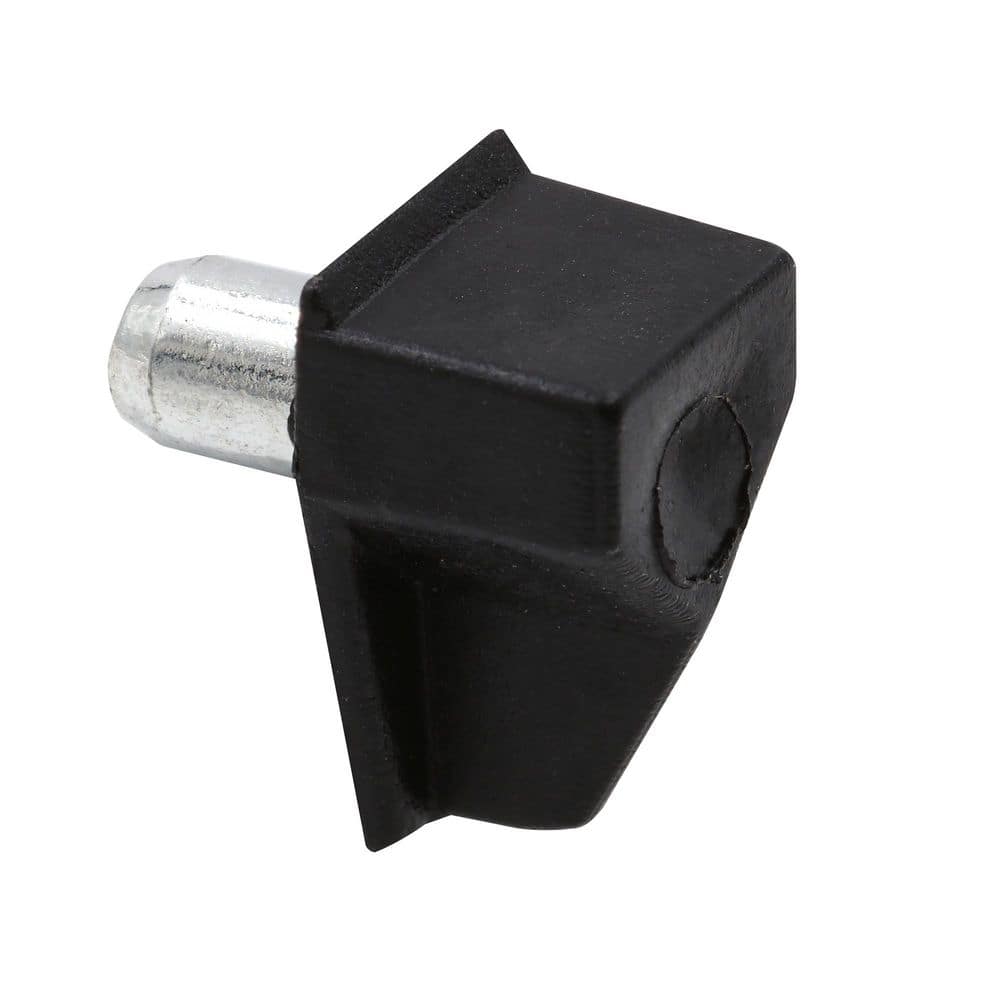 Shelf Support Peg, 5mm., Wall Clip, Black Plastic with Metal Peg (8Pack) price history on PriceWatchPro