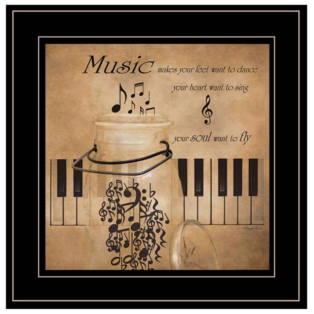 Charlie Music 1-Piece Framed Wall Art 15 in. x 15 in. price history on PriceWatchPro