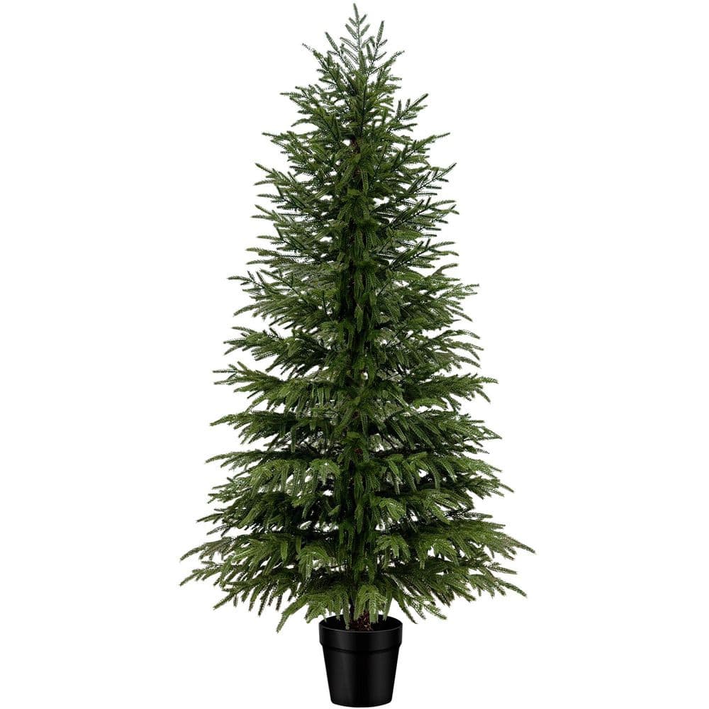 Vitalismo 6 ft. Artificial Norfolk Tree Realistic Potted Faux