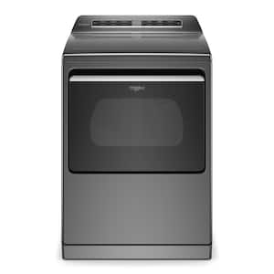 7.4 cu. ft. Smart Vented Electric Dryer in Chrome Shadow