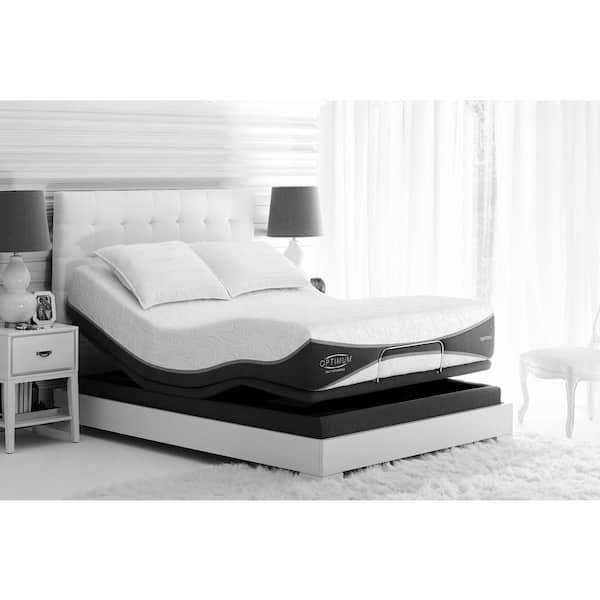 Sealy Posturepedic Reflexion 4 Adjustable Queen-Size Mattress Bed Frame