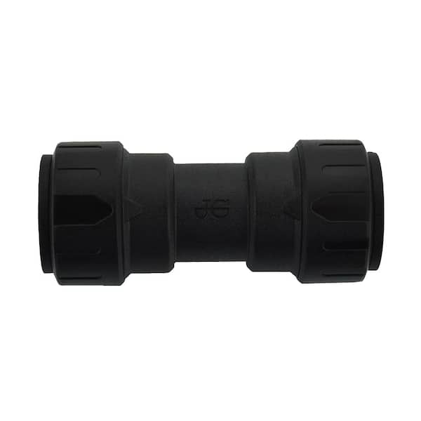 SharkBite ProLock 3/8 in. Push-To-Connect Plastic Coupling Fitting