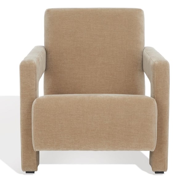 SAFAVIEH Taylor Light Brown Accent Chair