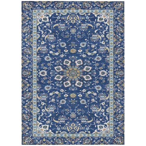 Chantille Machine Washable Indoor/Outdoor Abstract ACN2845 Baltic 10 ft. x 14 ft. Area Rug