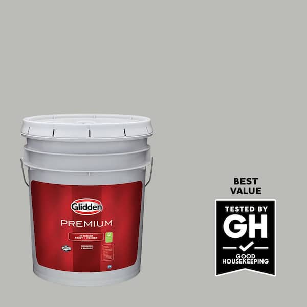 Glidden Premium 5 gal. PPG0994-3 Half Dome Flat Interior Latex Paint